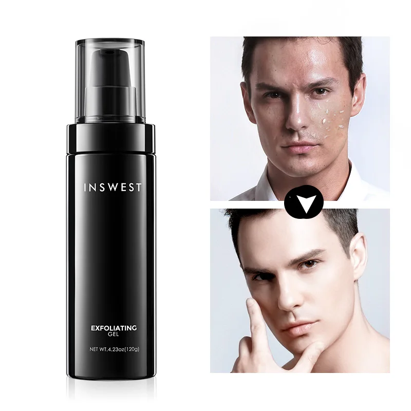 Special Price of  120g Men's Clean Exfoliating Gel Facial Whitening Peeling Cream Brightening Face Scrub Removal Faci