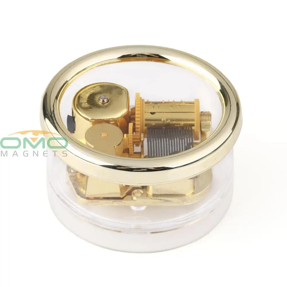 

Gorgeous Circle in Gold Wind Up Music Box : YOU ARE MY SUNSHINE