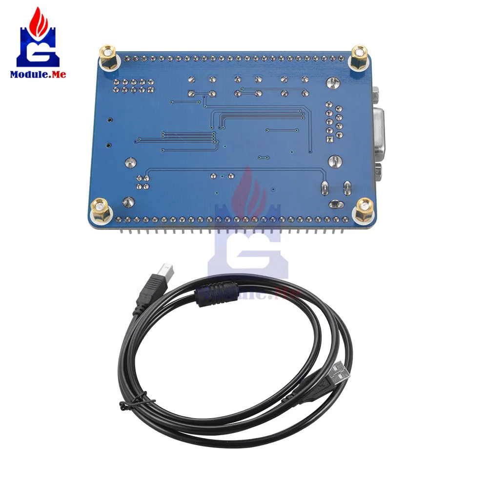 C8051F340 макетная плата обучения эксперимент программист микроконтроллер C8051F мини система усилитель плата с USB кабелем