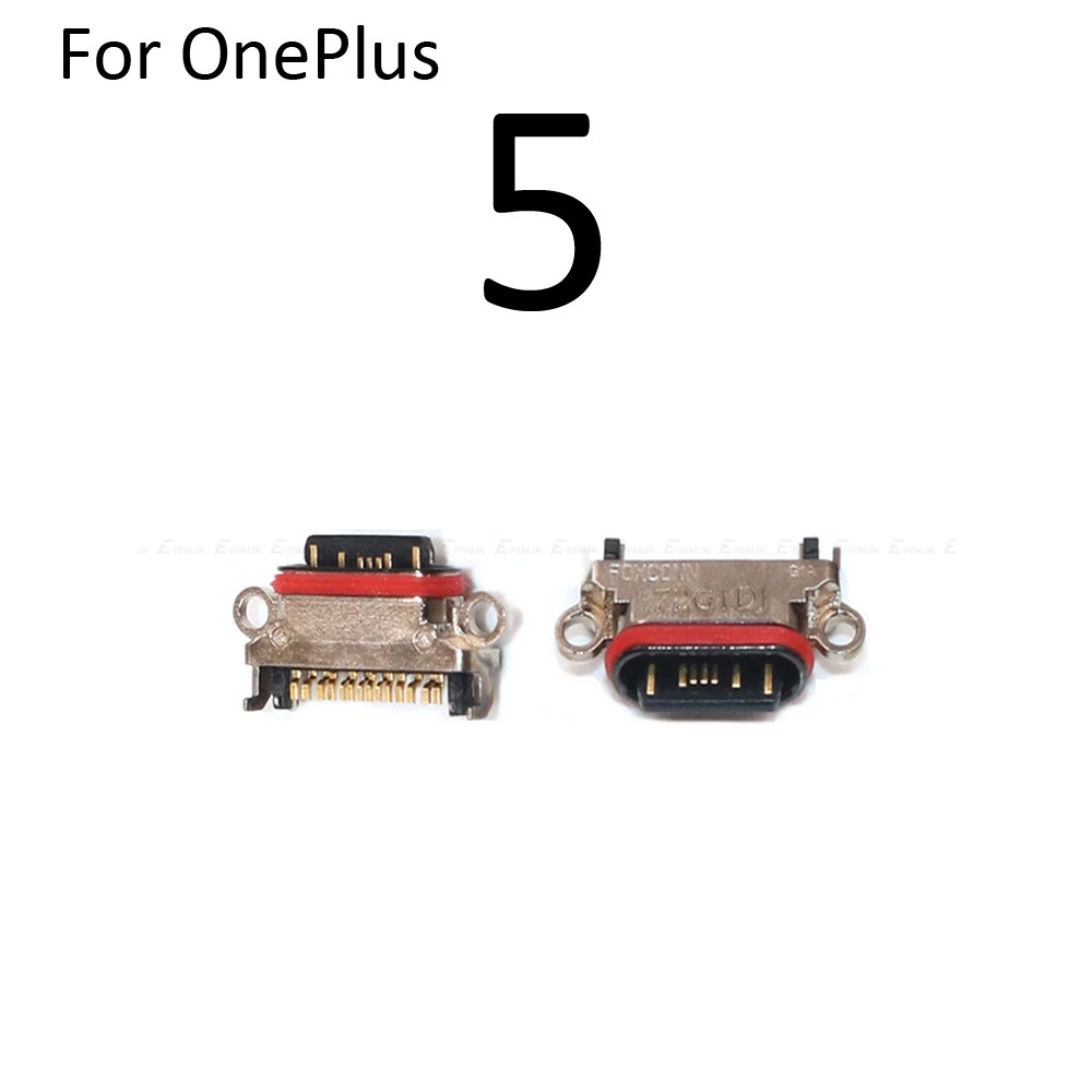 2 шт., новинка, Micro type-C, USB разъем, зарядный разъем, порт для OnePlus X 1 2 3 3T 5 5T 6 6T 7 Pro, запасные части