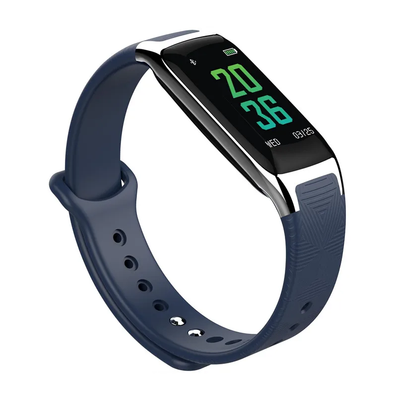 

New B20 Smart Watch Bracelet Color Screen Heart Rate Blood Oxygenation Blood Pressure Fatigue Four In One Monitoring Function
