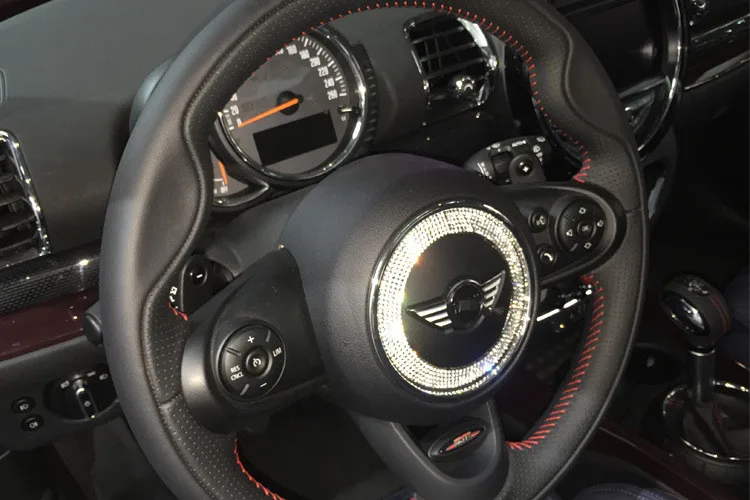 Стайлинг автомобиля для Mini cooper S F56 F55 R56 R57 R61 R60 клубный руль со стразами украшения