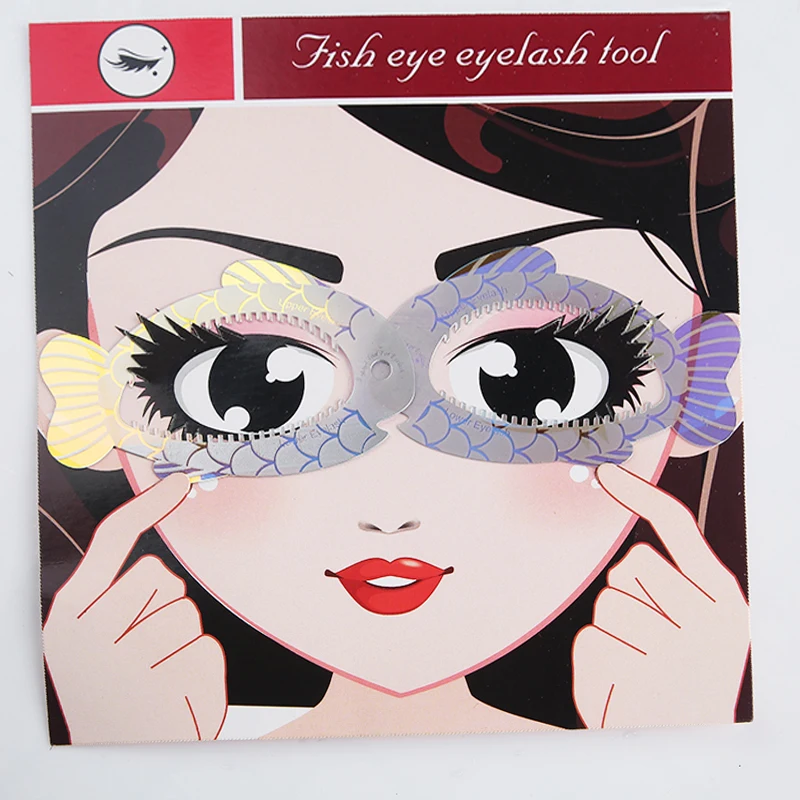 

New Fish Eye Makeup Beauty Eyeliner mold Stencils Women Cat Line Pro Eye Makeup Tool Eyeliner Stencils Template Shaper Model