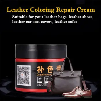 

Leather Refurbishing Repair Cream Cleaner Kit for Auto Car Seat Sofa Coats Shoes Holes Scratch Cracks Rips Restore