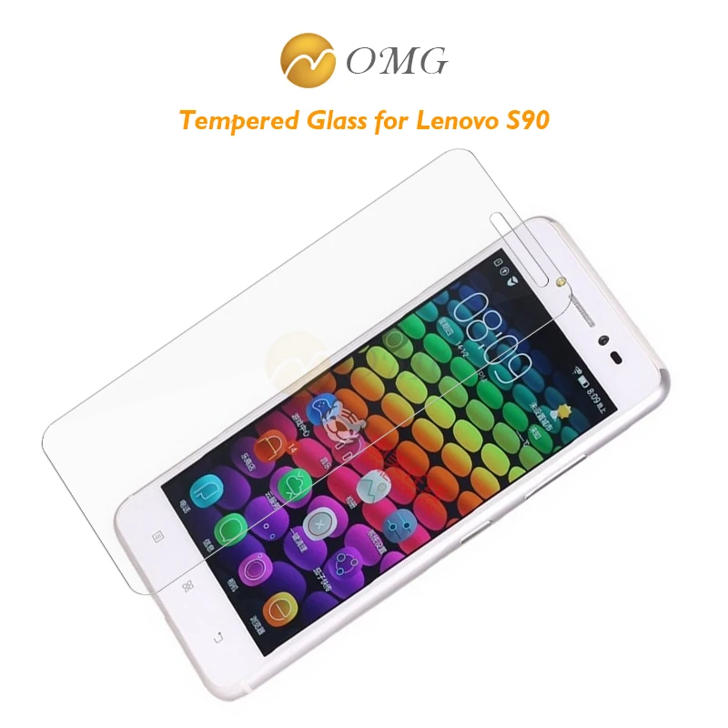 

0.3mm Tempered Glass for Lenovo S90 S90T S90A S90U 9H 2.5d Edge Transparent Screen Protector with Clean Tools strong package
