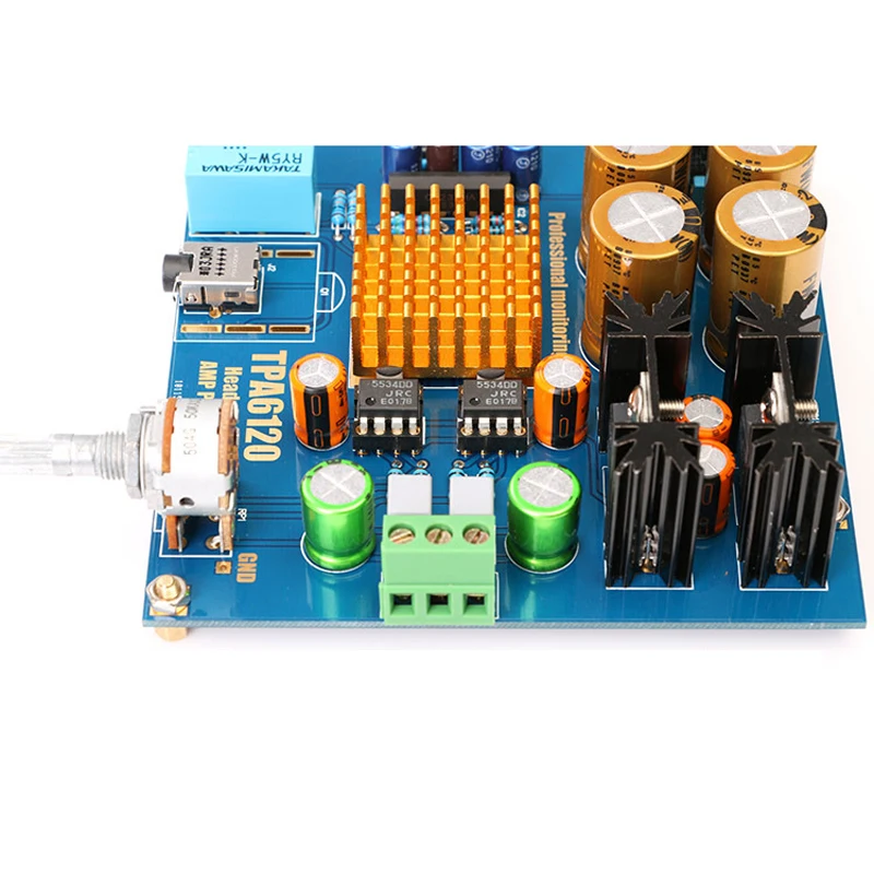 TPA6120A2 end version of Athenian Empire fever strongest TPA6120 headphone hifi amplifier amp DIY kit A8 011