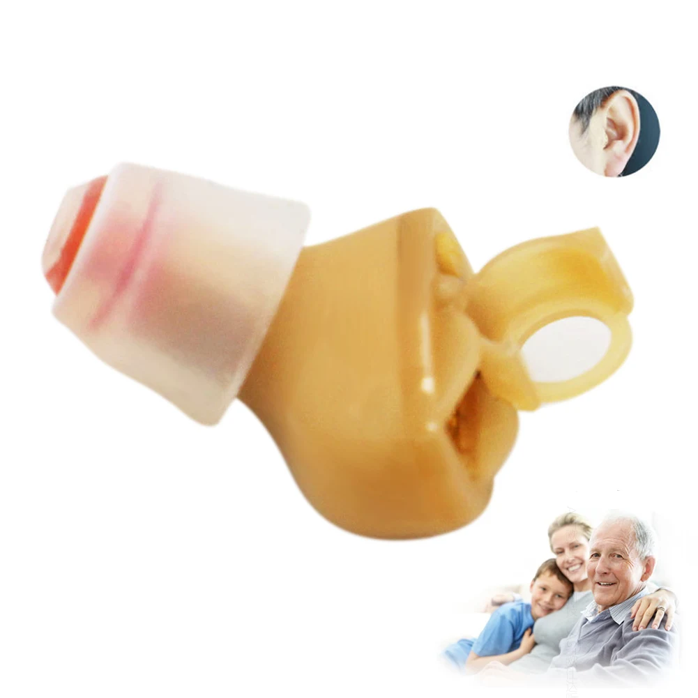 

Newly Mini Invisible Hearing Aid Adjustable Volume Sound with Low Distortion Ear Care Device
