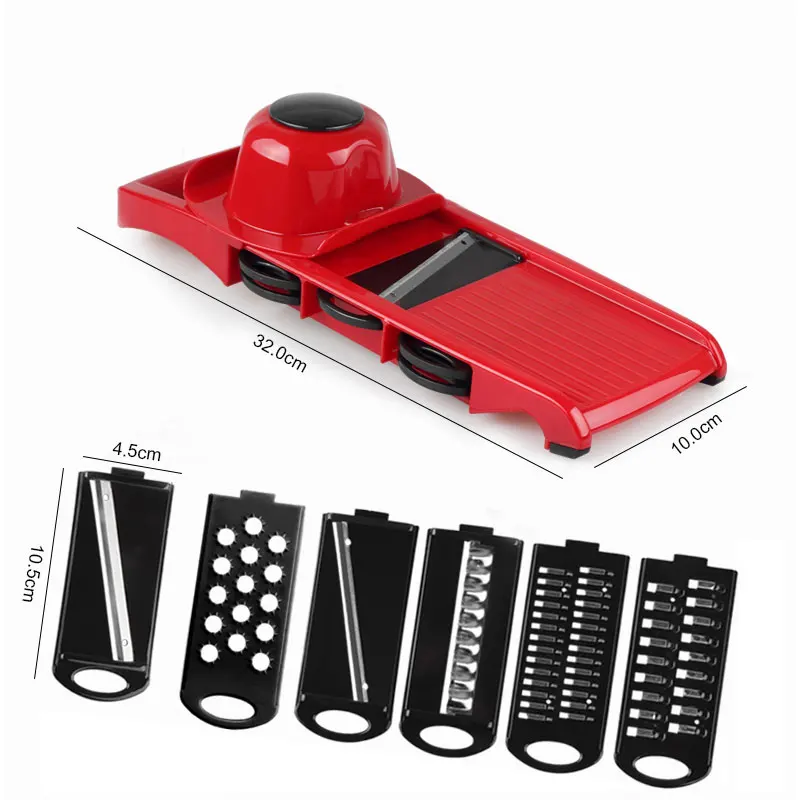 

Vegetable Slicer Cutter Mandoline Peeler Carrot Potato Cheese Onion Grater Steel Blade Kitchen Accessories Fruit Tools