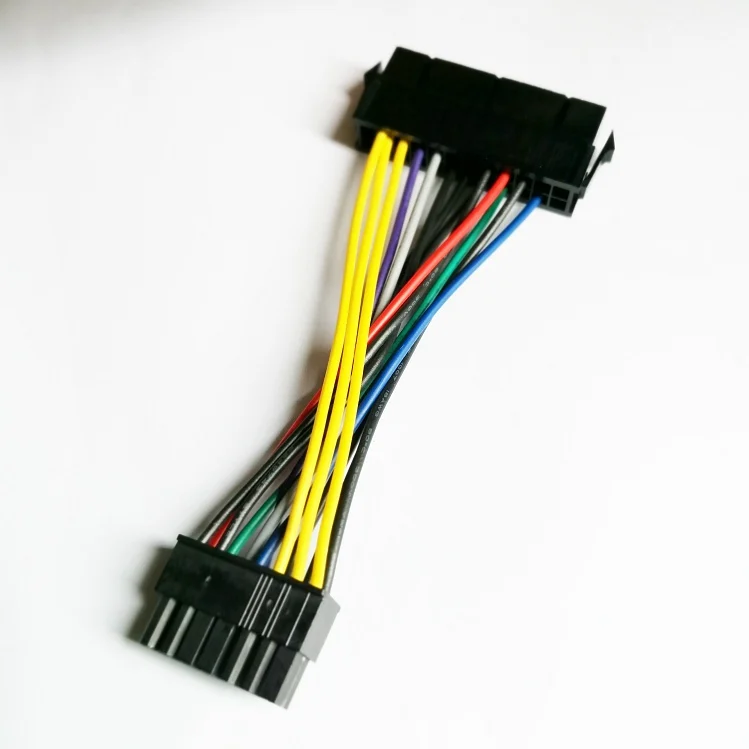 

NEW PC ATX 24 Pin TO 14 Pin Power Supply Cable 18AWG Wire For Lenovo Q77 B75 A75 Q75 H81 Motherboard Mainboard