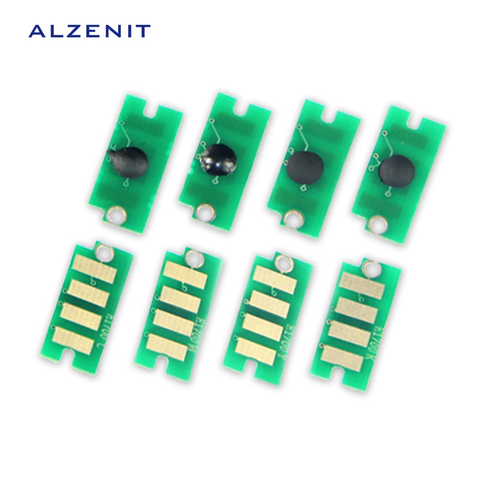 4 шт. GZLSPART для Epson C1700 C1750N C1750W OEM новый барабанный счетчик чип четыре цвета части