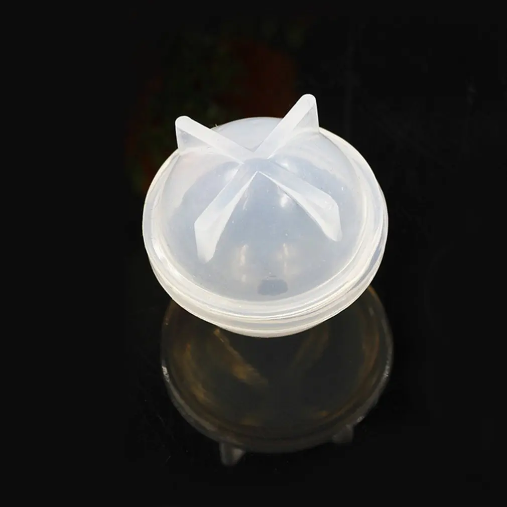 Прозрачная силиконовая форма DIY шар Вселенная пластмассовое зеркало для изготовления ювелирных изделий шарик Shpe смолы формы для ювелирных