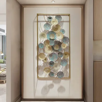 

135cm European Wrought Iron 3D Stereo Leaf Wall Hanging Decorative Craft Decoration Bedroom Wall Stickers Ornaments R2212