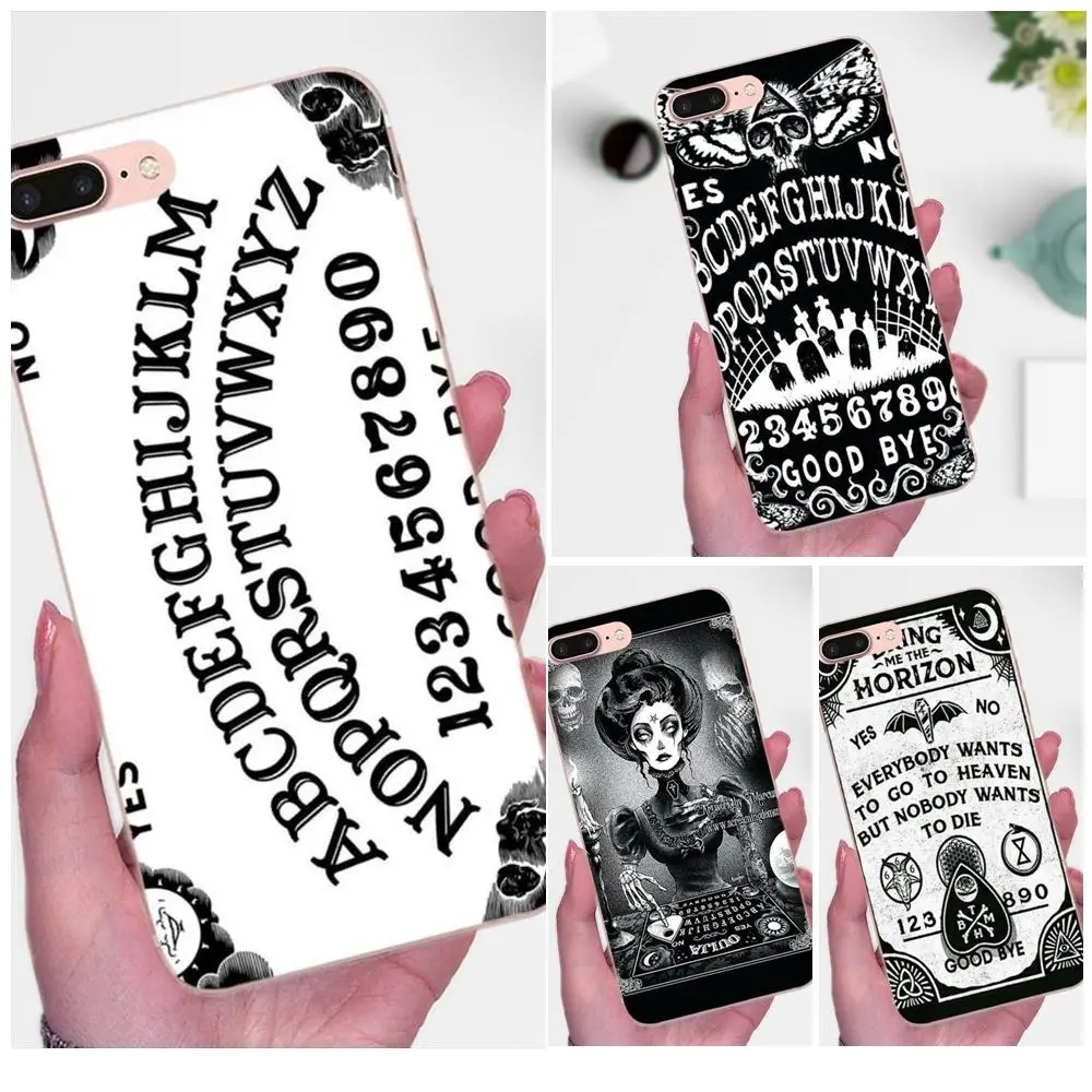 Роскошный ТПУ резиновый чехол для телефона Ouija Galaxy A3 A5 A7 On5 On7 2015 2016 2017 Grand Alpha G850 Core2