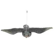 Outdoor Hunting Shooting Decoys Realistic Flying Bird Hawk Pigeon Decoy Pest Control Garden Traps Scare crow Ornament outdoor hunting shooting decoys flying bird hawk for pigeon decoys garden yard plant scarer pest control bird caller good traps