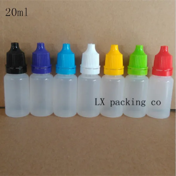 

Free Shipping 20ml Empty Plastic Bottles For Eyedrops Refillable Originales Eye drops essential oil Glue pack Containers