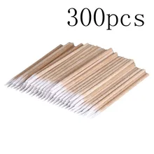 300 шт., красивый Перманентный макияж для женщин и девочек, ватные палочки с острым носком, медицинские палочки для лечения здоровья, палочки для макияжа A#, Прямая поставка
