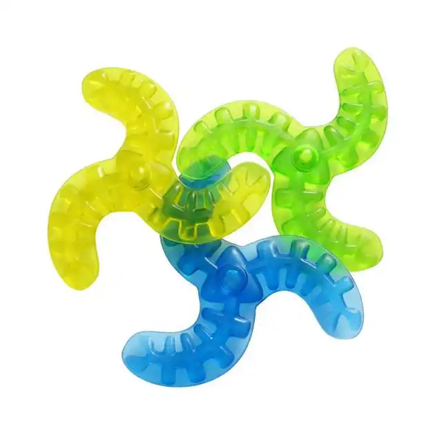 منحني الكلب ارتداء مقاومة القلي القرص دغة للحيوانات الاليفة التدريب لعب المنافسة يرتد الطفل اللعب في الهواء الطلق الرياضة تحلق أقراص