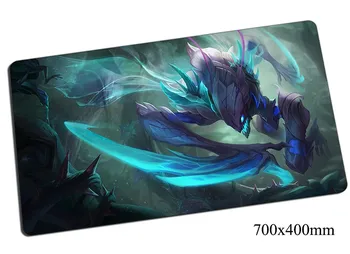 

cheap Kha'Zix mouse pad 70x40cm gaming mousepad gear lol gamer mouse mat pad game computer Voidreaver mouse locrkand play mats