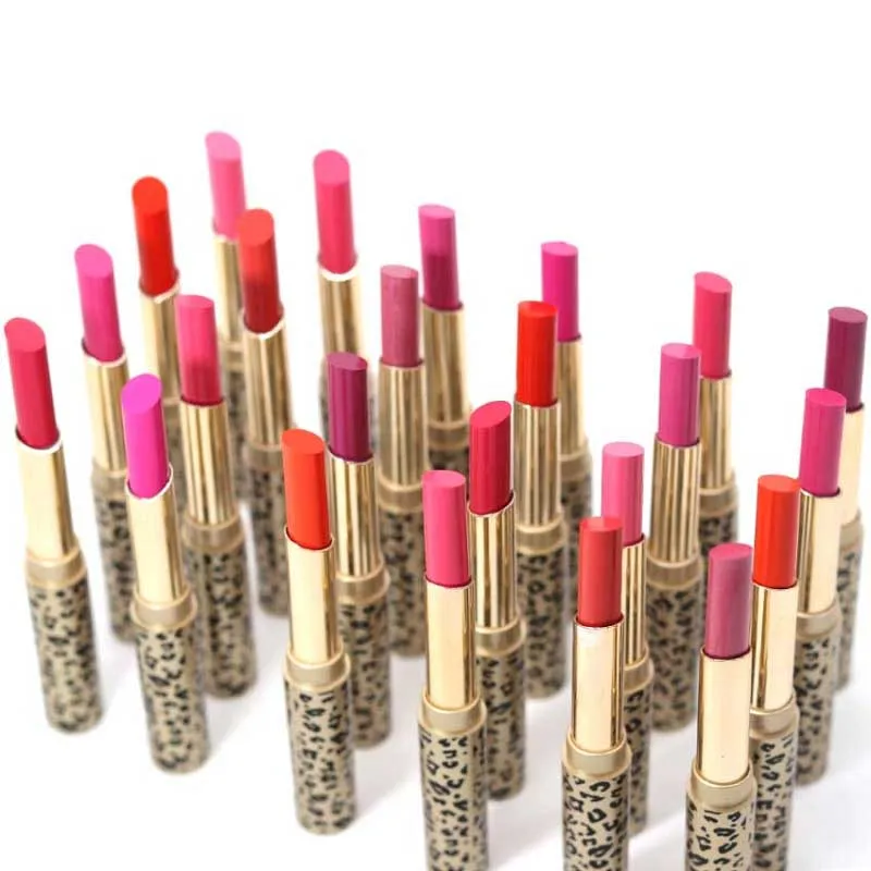 

12pcs Colors Leopard Lipstick Lip Gloss Long Lasting Cosmetic Makeup Set