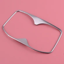DWCX Interior Chrome Tazza di Bevande Holder Decorazione Della Cornice Della Copertura Della Pagina Per Lo Styling Accessori Misura per Peugeot 3008 5008 2017 2018
