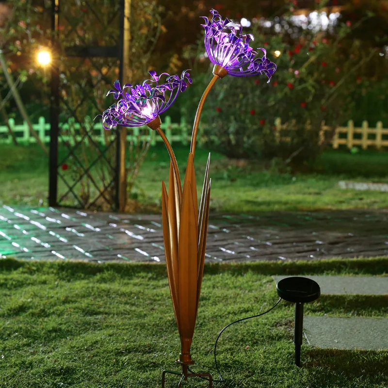 Outdoor garden patio landscape decorative artificial plants solar lawn