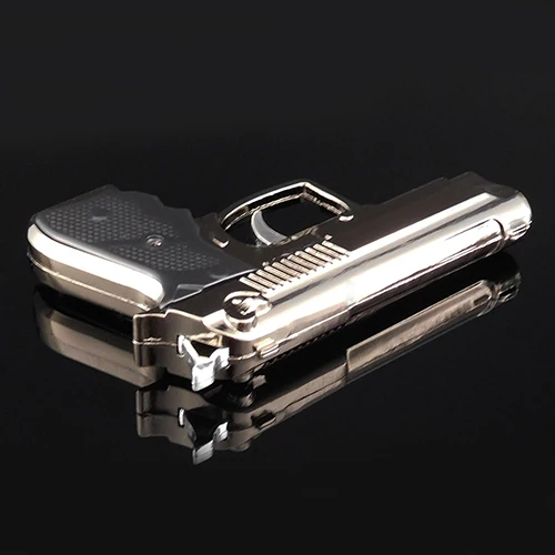 Cool Gun Cigarette Lighter Gas Novelty Gadgets Pistol Electronic Lighters Windproof Torch