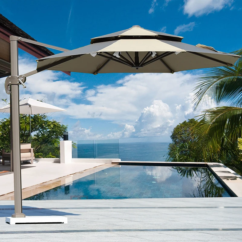 Casual Outdoor Patio Umbrella Advertising Large Side Garden Umbrellas Folding Beach Star Umbrella Parasol Umbrella Paintingumbrella Stroller Rain Cover Aliexpress