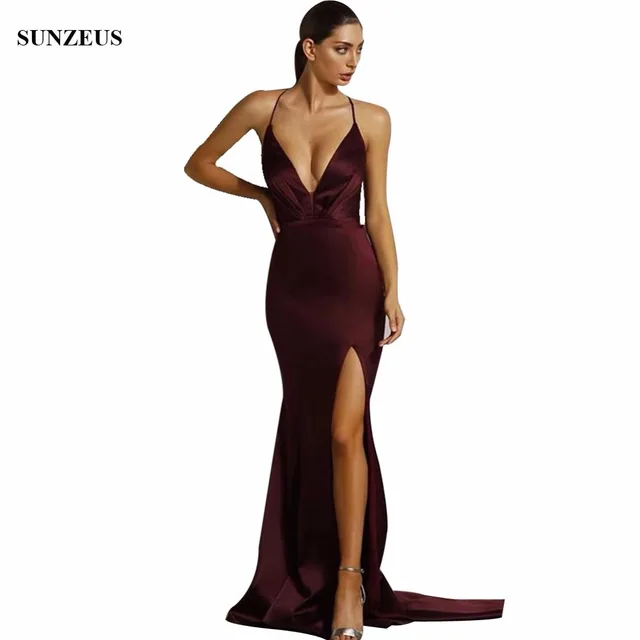 Simple Sheath Prom Dresses