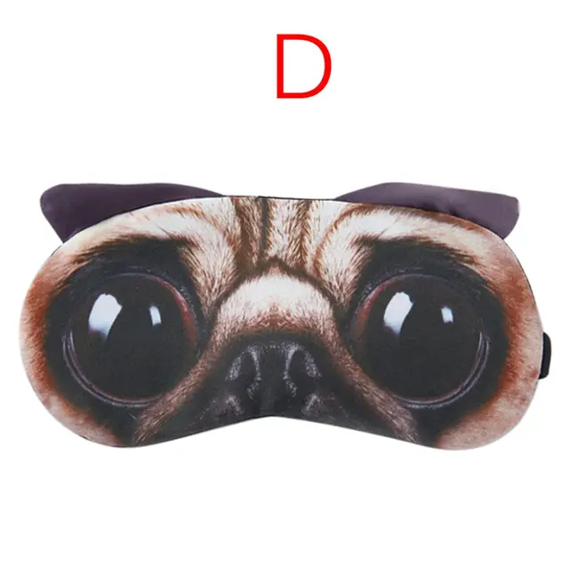1Pcs Cute Sleep Mask Natural Sleeping Eye Mask Eyeshade Cover Shade Eye