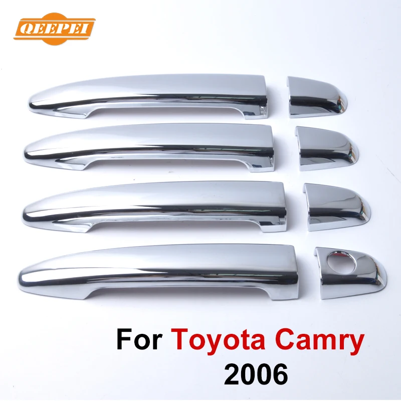QEEPEI 8PCS New Car Door Handle Cover Outsides For Toyota Camry 2006