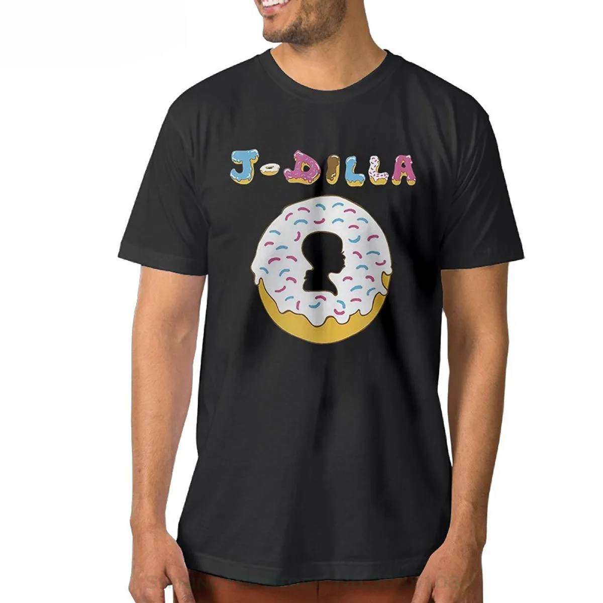 100% Cotton T Shirts Brand Clothing Tops Tees Nobee Men's J Dilla Baby Design T Shirt Stranger Things Design T Shirt