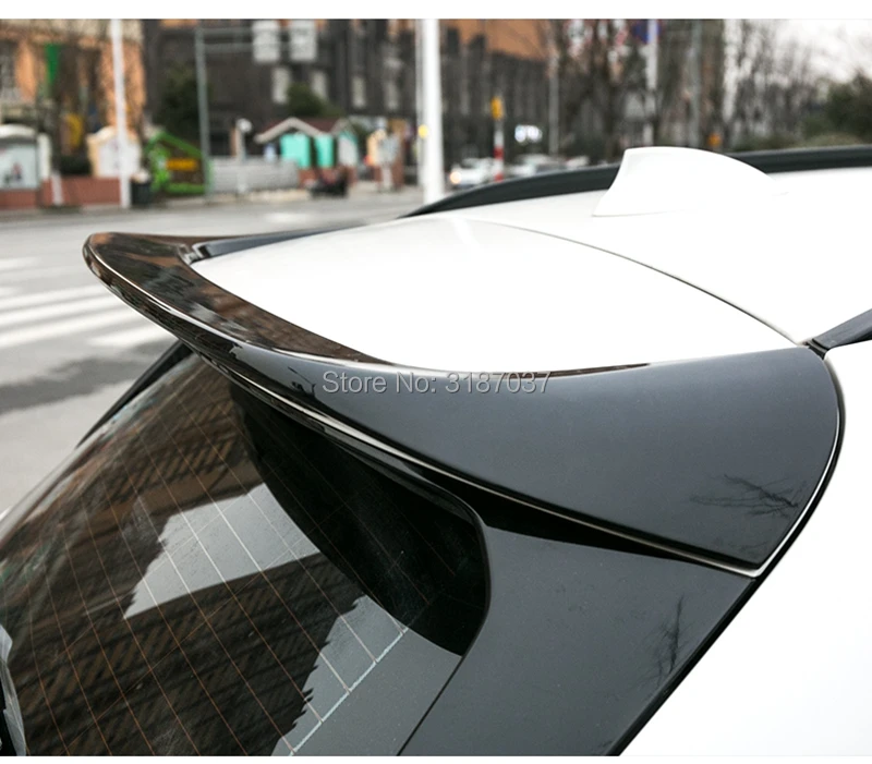 Для BMW X1 Задний Спойлер ABS пластик окрашенный цветной задний спойлер на крыло, крышу багажника губы крышка багажника автомобиля Стайлинг