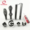 Accessoires de Machine de serpent d'égout arbre souple 16mm 8 pièces/PK ampoule droite rétrieving lame de vis sans fin graisse dents de scie coupe tuyau propre ► Photo 2/6