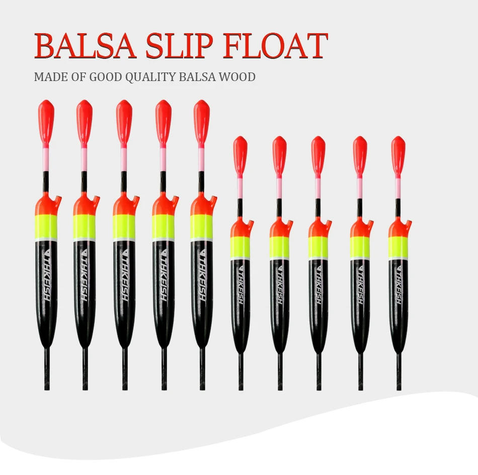 Description Picture 2 of item5pcs Balsa Wood Fishing Float Slip Bobber Rigs 5g 10g 15g Floatage Freshwater Sea Fishing Bobber Buoys Fishing Accessories