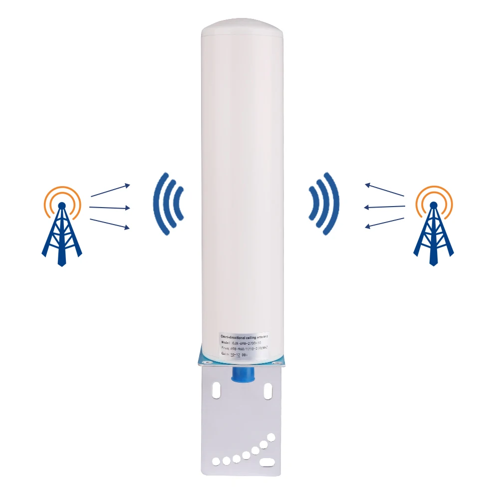 4g LTE outdoor antenna 698-2700MHz 12DBi Onmi External barrel antenna N female for GSM W-CDMA 2g 3g Cellular repeater 4g antenna lte antenna outdoor antenna