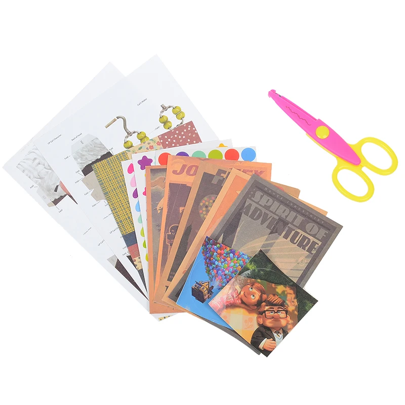 DIY My Adventure Book винтажные фото аксессуары для альбомов Pixar Up пленка открытки