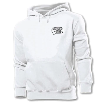 

Guess What I AM Game Street Printed Unisex Graphic Hoodie Sweatshirt Strings Mens Womens Hooded Tops Pullover Coats