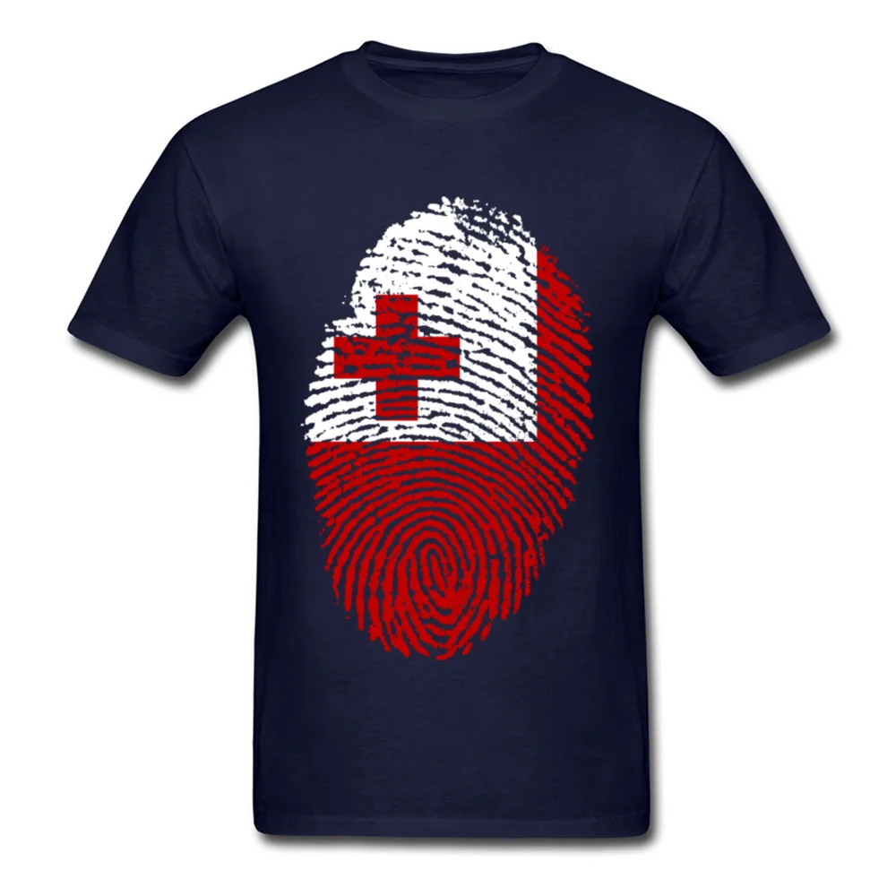 Tonga Flag Fingerprint_navy