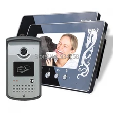 1V2 7 Inch TFT Digital Color LCD Monitor 1/3 CMOS Rainproof Night Vision Camera Video Door Phone