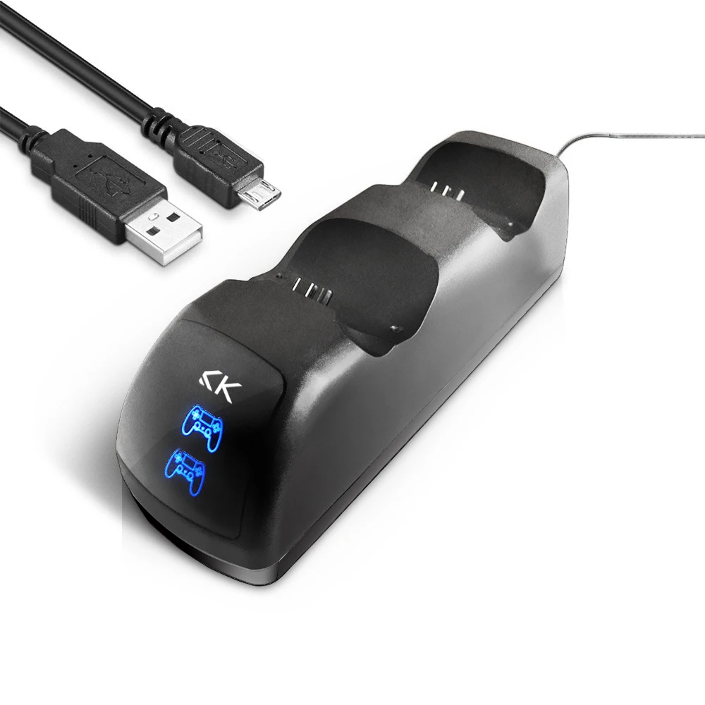 PS4 PRO тонкий двойной беспроводной контроллер зарядное устройство и Play станция 4 джойстика Быстрая Зарядка Док-станция для sony PS 4 DualShock