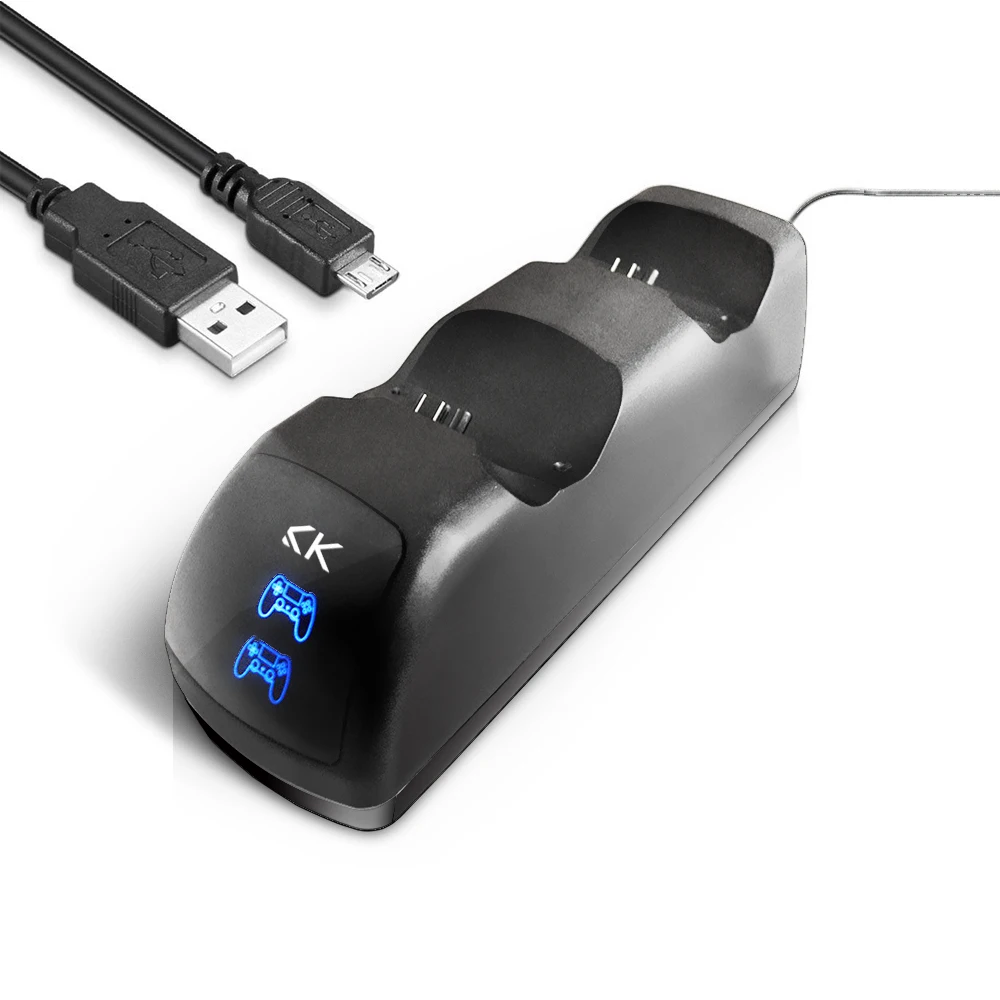 K ISHAKO для PS4 контроллер зарядное устройство DualShock 4 док станция зарядки с USB Playstation