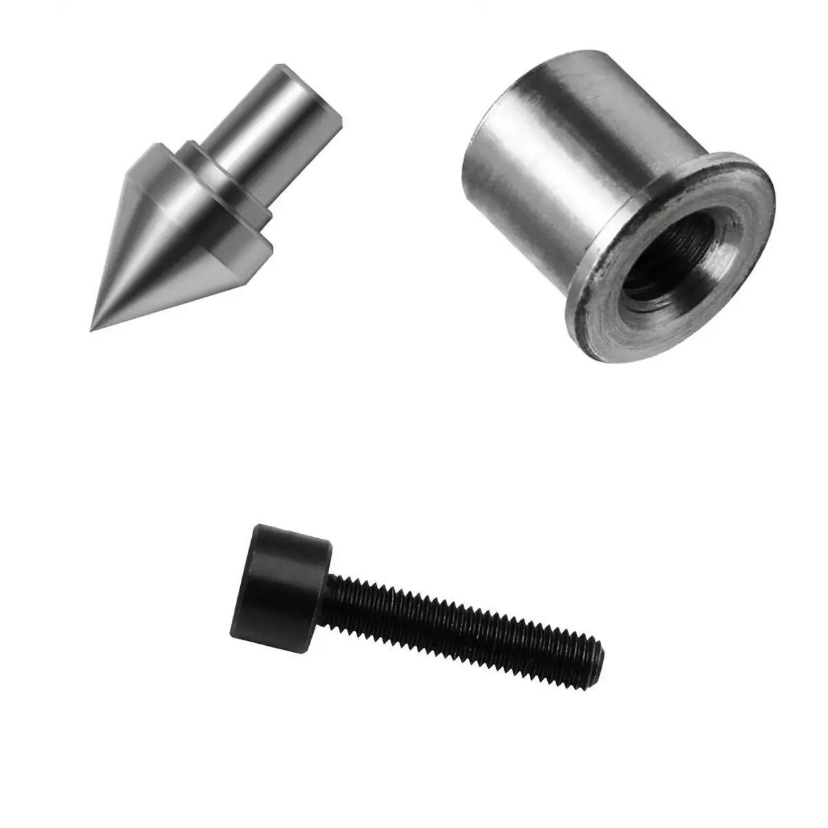 Heavy Duty Live Bearing Tailstock Center Kits For Metal & Wood Lathe Turning