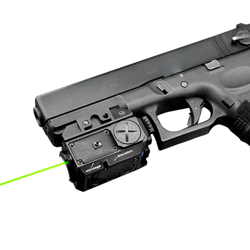 LS CL3 Glock 19 лазерный прицел и светильник комбо военное оружие зеленый пистолет