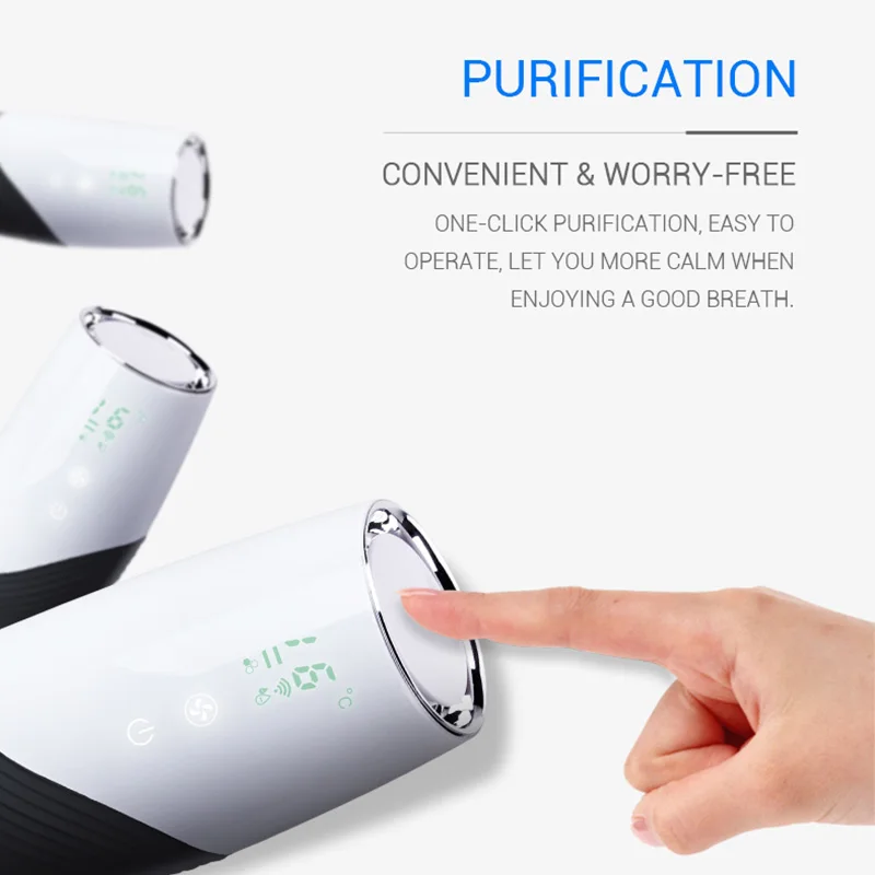 GIAHOL Новый мини очиститель воздуха USB пыли отрицательных ионов для бытовых
