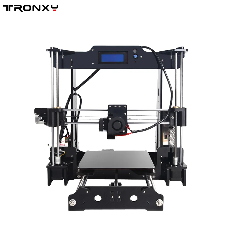 tronxy Полный модели 3d принтеры наборы экструзии DIY kit печать нити 8 Гб SD карты