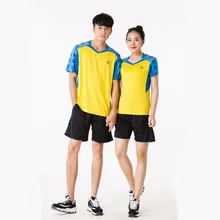 Adsmoney костюм для родителей и ребенка Теннисный костюм с короткими рукавами и круглым вырезом дышащая и быстросохнущая футболка для бадминтона+ шорты