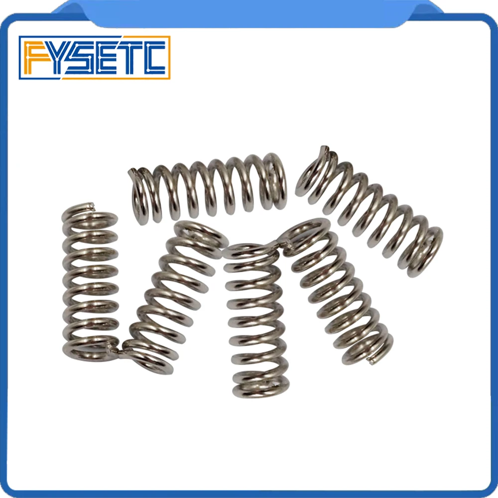 

5pcs/lot 3 D Printer Accessory Feeder Spring For Ultimaker Makerbot Wade Extruder Nickel Plating 1.2mm 20 mm Top Quality