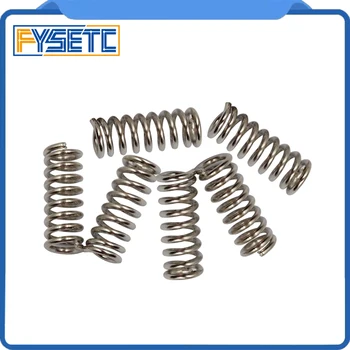 

5pcs/lot 3 D Printer Accessory Feeder Spring For Ultimaker Wade Extruder Nickel Plating 1.2mm 20 mm Top Quality