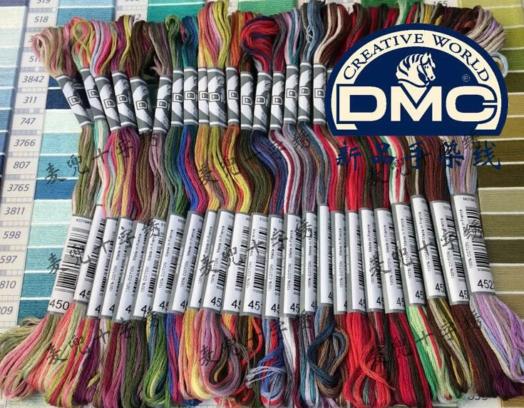 Нить DMC вышивка нитью/нить для вышивки крестиком --- цветовой номер от 4500 до 4523 | Дом
