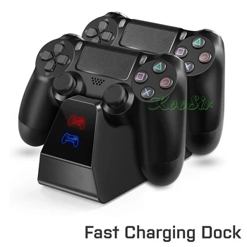 

PS4/SLIM/PRO Wireless Controller Charger Stand PS 4 PRO Joystick LED charging Base Station for Sony Playstation 4 Games